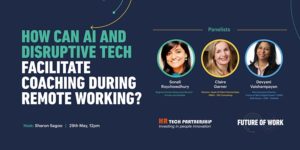 How can AI and disruptive tech facilitate coaching during remote working