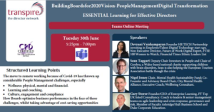 Building Boards for 2020 Vision – People Management Digital Transformation Essential Learning for Effective Directors